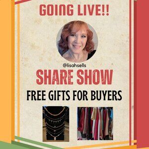 NEXT SHARE SHOW, WED @ 9:15am (EST) BAGS, WALLETS, ACCESSORIES!!!